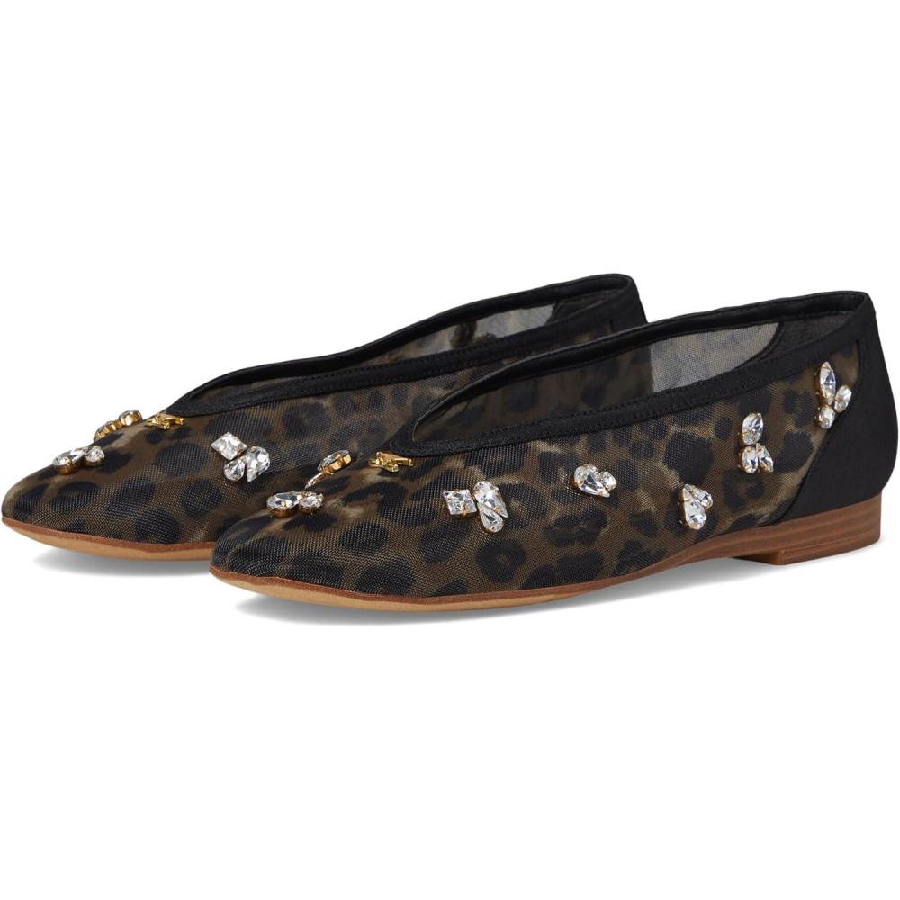 imageCircus NY by Sam Edelman Womens Tina Jewel Ballet FlatBlack Natural MultiBlack