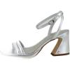 Circus NY by Sam Edelman Women’s Holly Heeled Sandal(Soft Silver)