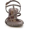 Circus NY by Sam Edelman Women’s Jaida Heeled Sandal(Black Natural Multi Glitz)