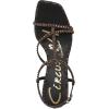 Circus NY by Sam Edelman Women’s Jaida Heeled Sandal(Black/Cognac Glitz)