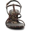 Circus NY by Sam Edelman Women’s Jaida Heeled Sandal(Cognac/Black)