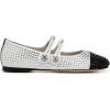 Circus NY by Sam Edelman Women’s Zoey Mary Jane Flat(White/Black)