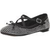 imageCIRCUS NY BY SAM EDELMAN Womens Zuri Ballet FlatBlack Satin Jewel