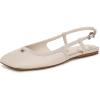 Circus NY by Sam Edelman Women’s Allie Ballet Flat(Vanilla Bean Leather)