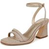 Circus NY by Sam Edelman Women’s Holly Heeled Sandal(Metallic Blue)