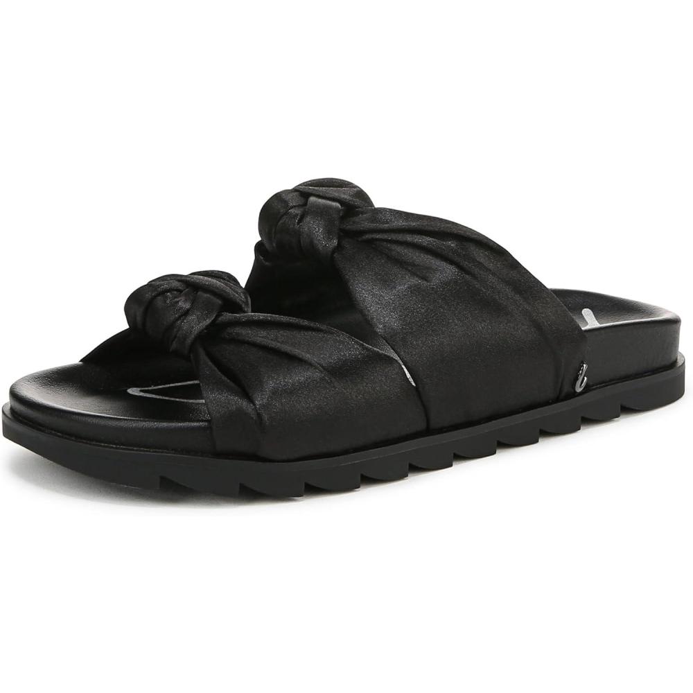 imageCircus NY by Sam Edelman Womens Estelle Slide SandalBlack Satin