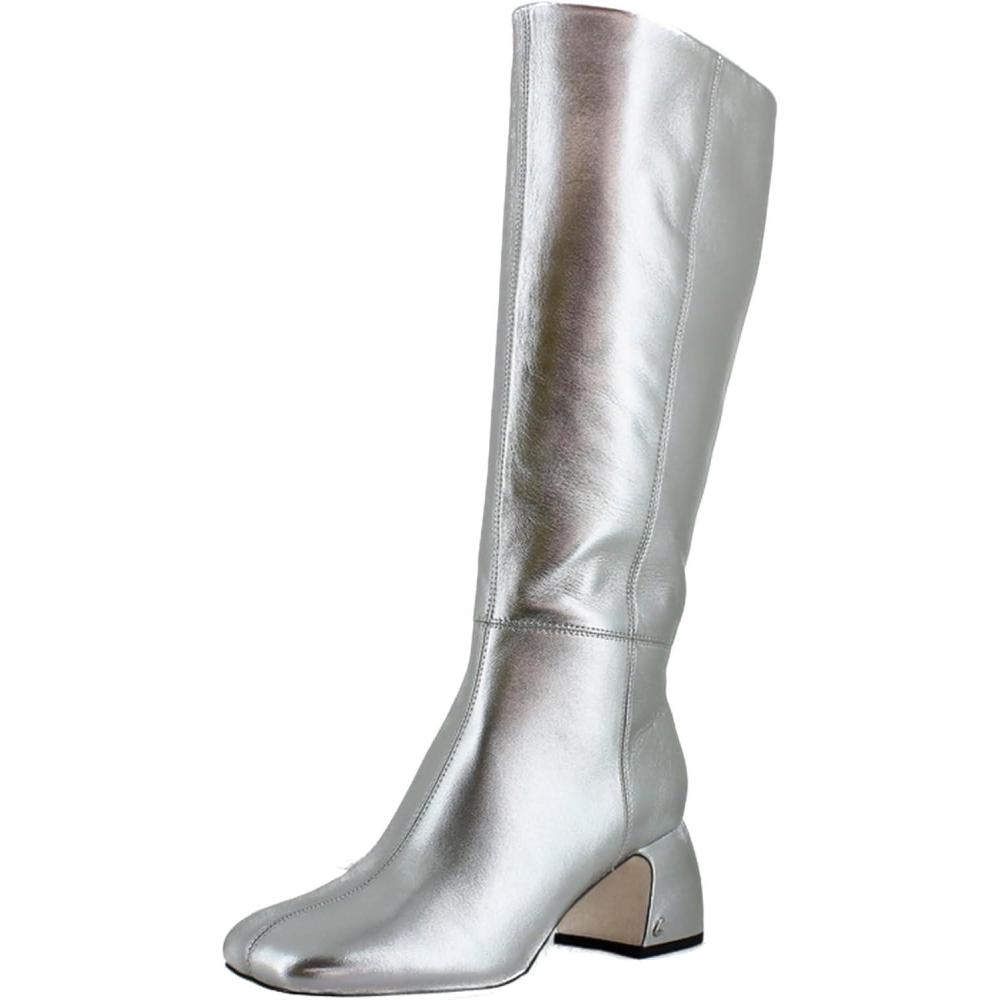 imageCircus NY by Sam Edelman Womens Oaklyn Knee High BootSoft Silver Wide Calf