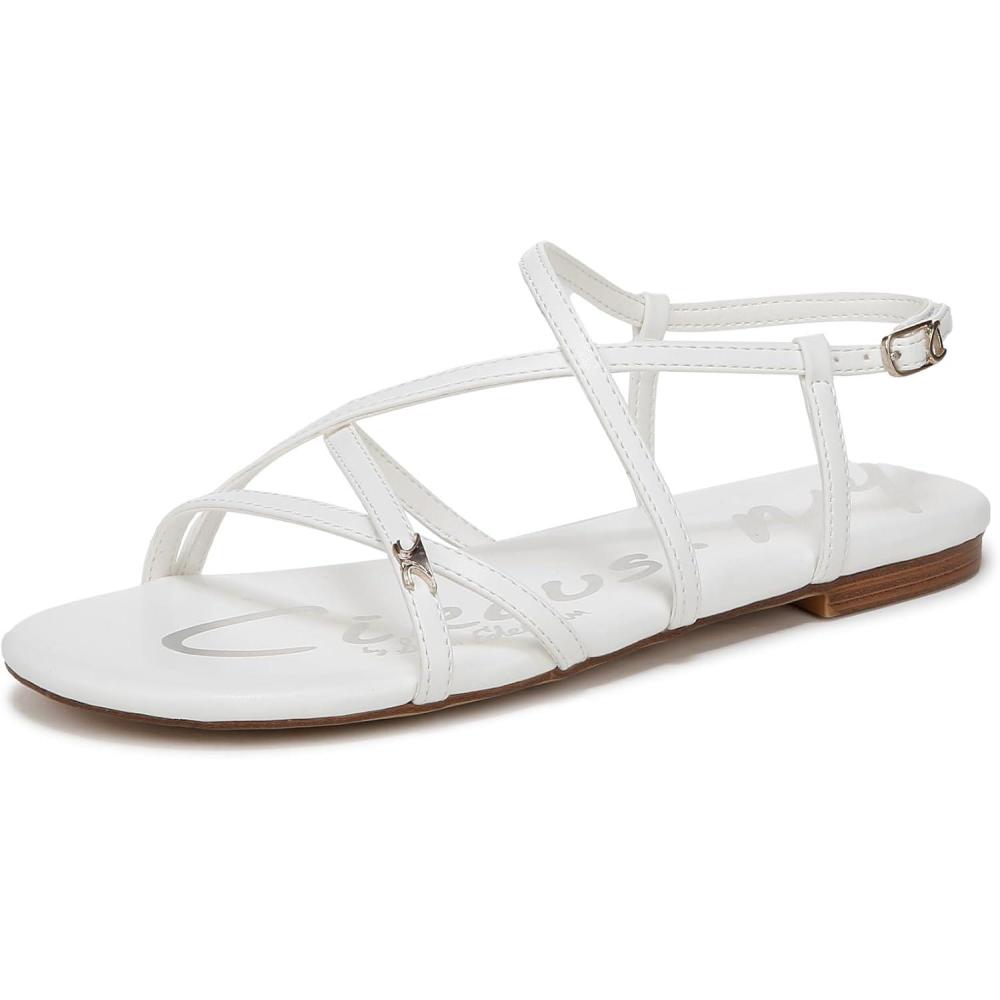 imageCircus NY by Sam Edelman Womens Rebecca Flat SandalBright White
