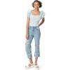 Circus NY Women’s Anisa Ruffled Knit Tank Top(Delicate Blue)