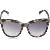 Circus NY Women’s Cc483 Oversized Cat Eye Sunglasses with Uv400 Protection. Trendy Gifts for Her, 57 Mm(Grey & Tortoise)