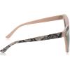 Circus NY Women’s Cc483 Oversized Cat Eye Sunglasses with Uv400 Protection. Trendy Gifts for Her, 57 Mm(Pink & Animal)