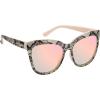 Circus NY Women’s Cc483 Oversized Cat Eye Sunglasses with Uv400 Protection. Trendy Gifts for Her, 57 Mm(Pink & Animal)