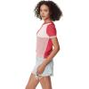 Circus NY Women’s Crew Neck Short Sleeve Knit Top(Paradise Pink)