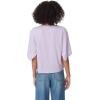 Circus NY Women’s Fia Slit Short Sleeve Tee Shirt(Purple Rose)