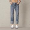 Circus NY Women’s High Rise Relaxed Straight Jean(Enchanted – 5.5″ Cuff)