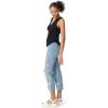 Circus NY Women’s Kaylee V-Neck Rib Knit Tank Top(Anthracite)