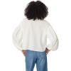 Circus NY Women’s Willow Cropped Button Down Shirt(Marshmallow)