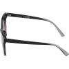Circus NY by Sam Edelman Womens Cc354 Oversized Pearl Square Sunglasses(Black)