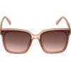 Circus NY by Sam Edelman Womens Cc354 Oversized Pearl Square Sunglasses(Nude)
