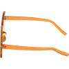 Circus NY by Sam Edelman Womens Cc354 Oversized Pearl Square Sunglasses(Orange & Yellow)