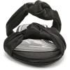 Circus NY by Sam Edelman Women’s Marissa Flat Sandal(Black Satin)