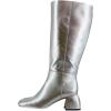 Circus NY by Sam Edelman Women’s Oaklyn Knee High Boot(Soft Silver Wide Calf)