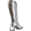 Circus NY by Sam Edelman Women’s Oaklyn Knee High Boot(Soft Silver Wide Calf)