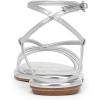 Circus NY by Sam Edelman Women’s Olana Flat Sandal(Soft Silver)