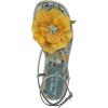 Circus NY by Sam Edelman Women’s Olana Flower Flat Sandal(Cool Mint Multi)