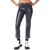 Circus NY Women’s High Rise Ankle Slim Straight(Hypnotized – Wet Look Foil)