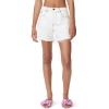 Circus NY Women’s High Rise Denim 3.5″ Inseam Short(White)