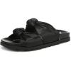 Circus NY by Sam Edelman Women’s Estelle Slide Sandal(Black Satin)