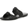 Circus NY by Sam Edelman Women’s Marissa Flat Sandal(Black Satin)