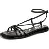 Circus NY by Sam Edelman Women’s Olana Flat Sandal(Black Patent)