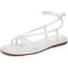 Circus NY by Sam Edelman Women’s Olana Flat Sandal(Bright White)