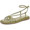 Circus NY by Sam Edelman Women’s Olana Flat Sandal(Green Fern)