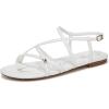 Circus NY by Sam Edelman Women’s Rebecca Flat Sandal(Bright White)