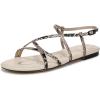 Circus NY by Sam Edelman Women’s Rebecca Flat Sandal(Mocha Multi)