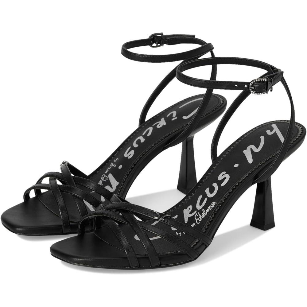 imageCircus NY by Sam Edelman Womens Kenzie Heeled SandalBlack Leather