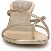 Circus NY by Sam Edelman Women’s Juliet Heeled Sandal(Gold Leaf)