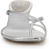 Circus NY by Sam Edelman Women’s Juliet Heeled Sandal(Soft Silver)