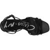 Circus NY by Sam Edelman Women’s Kenzie Heeled Sandal(Black Leather)