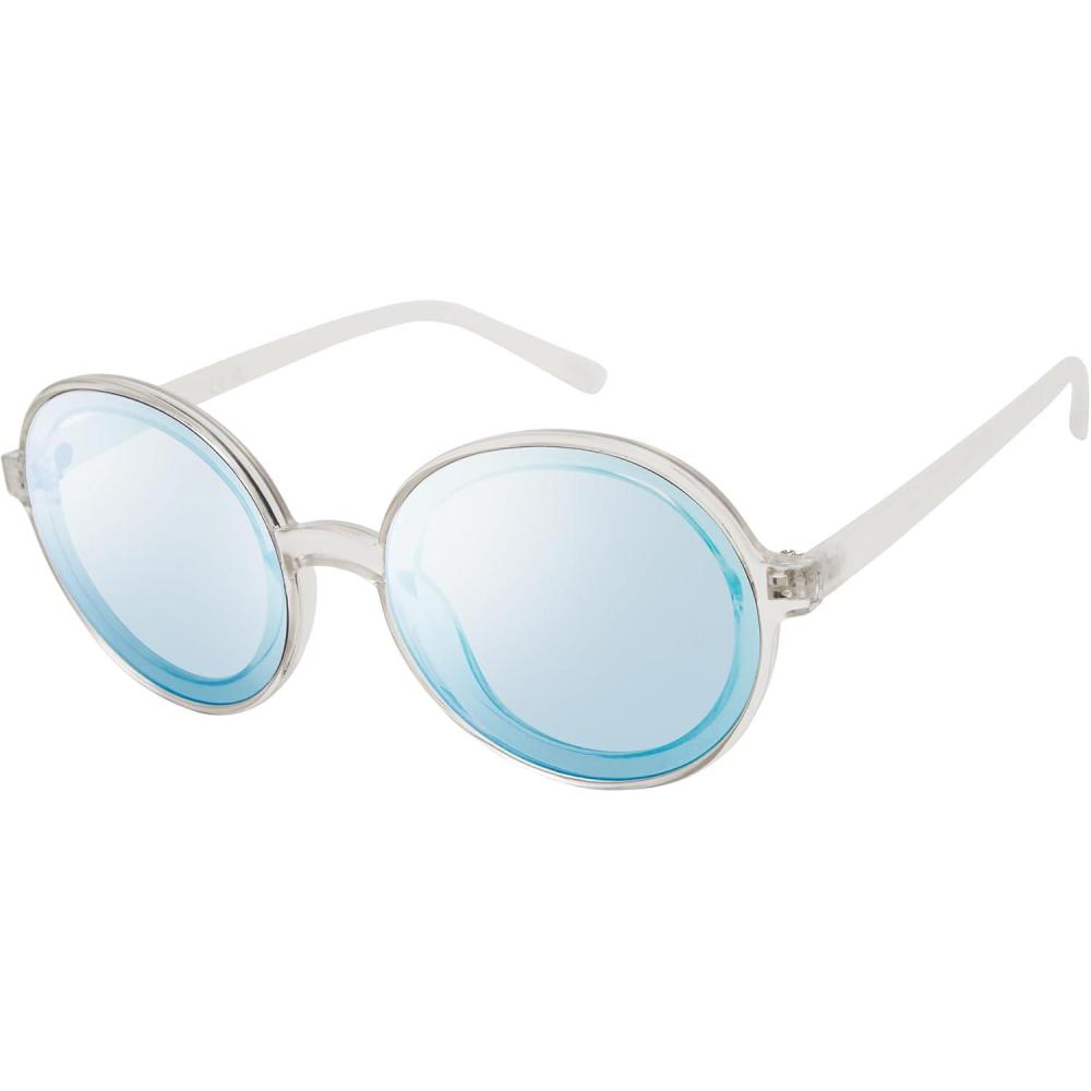 imageCircus NY by Sam Edelman Womens CC348 Pineapple Frame Round SunglassesClear