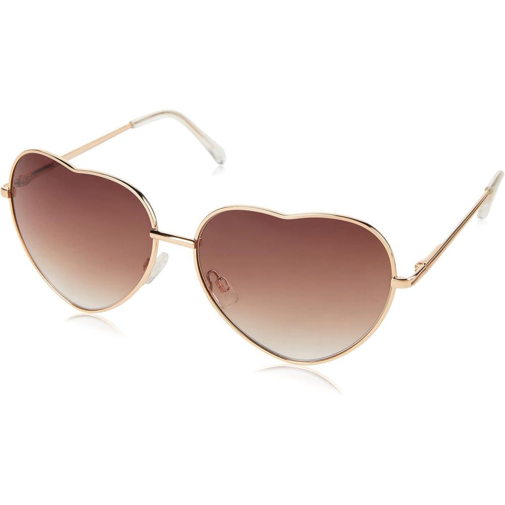 imageCircus NY by Sam Edelman Womens CC358 Metal Heart SunglassesGold