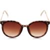 Circus NY Women’s Cc487 Metal Temple Round Sunglasses with Uv400 Protection. Trendy Gifts for Her, 61 Mm(Tortoise)