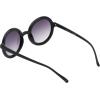 Circus NY by Sam Edelman Women’s CC348 Pineapple Frame Round Sunglasses(Black)
