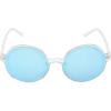Circus NY by Sam Edelman Women’s CC348 Pineapple Frame Round Sunglasses(Clear)