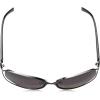Circus NY by Sam Edelman Women’s CC348 Pineapple Frame Round Sunglasses(Gunmetal)