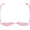 Circus NY by Sam Edelman Women’s CC358 Metal Heart Sunglasses(Pink)