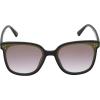 Circus NY by Sam Edelman Women’s CC610 Retro Round Cat Eye Sunglasses(Black)